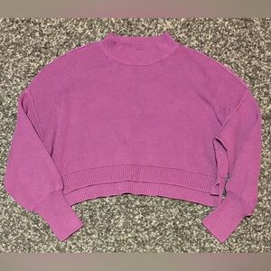 Free People East Street Crop Sweater